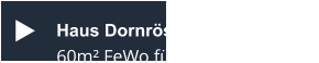 Haus Dornröschen - App. 15 60m² FeWo für max. 3 Personen